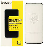 Захисне скло iPhone 13 Pro Max/14+ (6.7) black frame iPaky