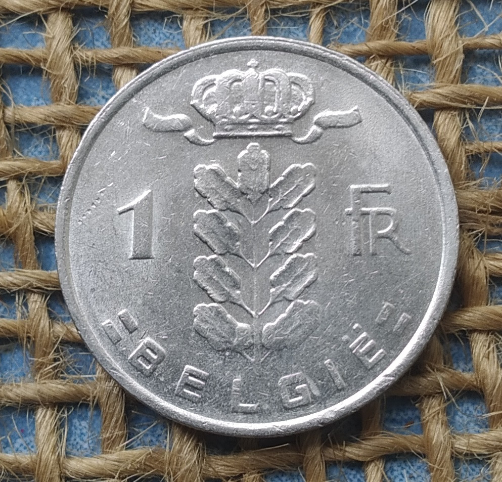 1 франк 1979 року. Бельгiя