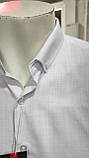 Сорочка Sigmen чоловіча класична довгий рукав льон М біла, фото 5