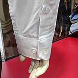 Сорочка Sigmen чоловіча класична довгий рукав льон М біла, фото 8