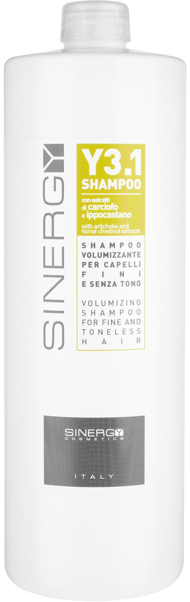 Шампунь для об'єму тонкого волосся Sinergy Y3.1 Volumizing Shampoo, 1000 мл (8033745721130)