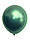 Повітряні кулі хром зелений 12" TT (TONGTAI), 50 штук, фото 2