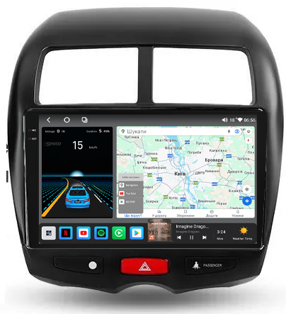 Штатна магнітола Mekede M6 Plus Citroen C4 AirCross (2012-2017) CarPlay QleD