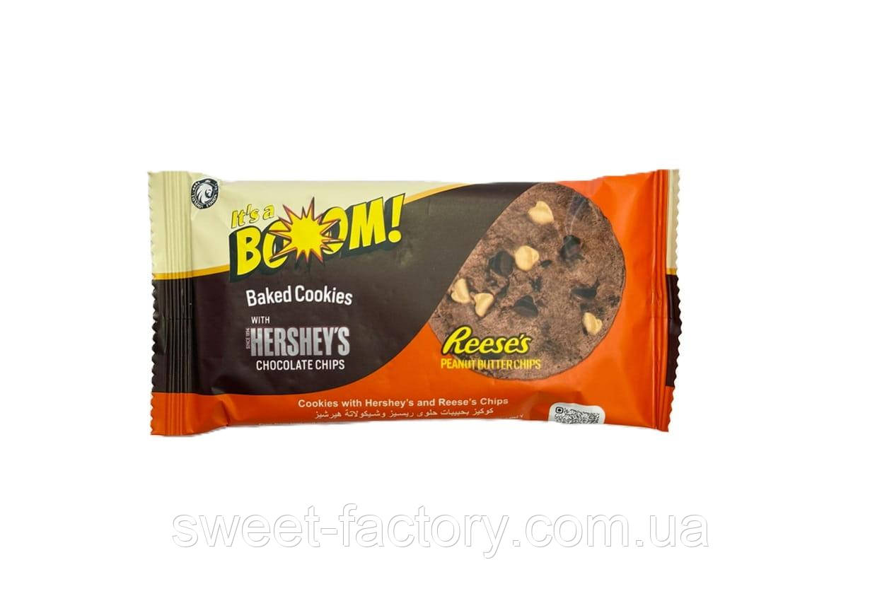 Печиво It's a Boom Baked Cookies Hershey's & Reese's 25g, фото 1