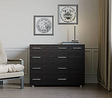 Комод для спальні Еверест з 4-ма ящиками К-3 (телескопи) 100х38х73 венге темний (DTM-2493)
