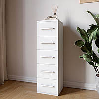 Комод 5 шухляд М-ЗОН Джеко 300 Німфея Альба (MZN-031016)