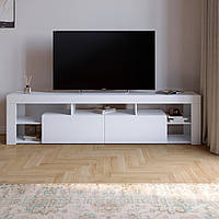 Тумба під телевізор із 5 полицями М-ЗОН Джеко 200 Німфея Альба (MZN-031037)