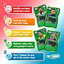 Настільна гра WORLD FOOTBALL STARS Top Trumps - UK, Зелений, фото 9