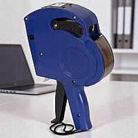 Етикет пістолет для цінників однорядковий EOS, Синій (Етикетковий пістолет)