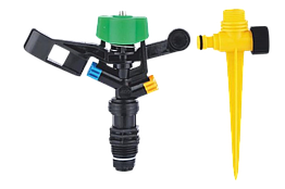 Дощувач Presto-PS зрошувач імпульсний для городу на 2 форсунки, 5024