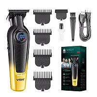 Професійний тример для стрижки та окантовки VGR Professional Gold (V-996-GO), фото 2