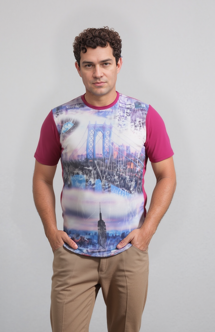 Футболка чоловіча червона Rich Club Розміри XL(50/52) XXL(52/54) 03