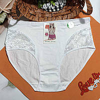 Жіночі труси бавовна великого розміру 4хл на стегна 120-130см повномірні з високою посадкою