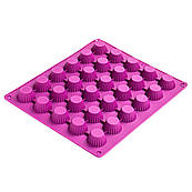 Планшет силікон Міні-кексик 30 шт