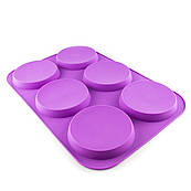 Форма для євродесерта Disco (диск) 6 шт