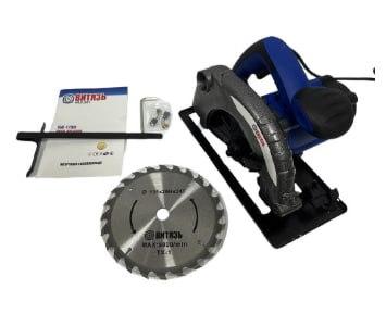 Циркулярка для точного різання для дерева Вітязь ПД-1750 Ручна дискова пила потужна, фото 1