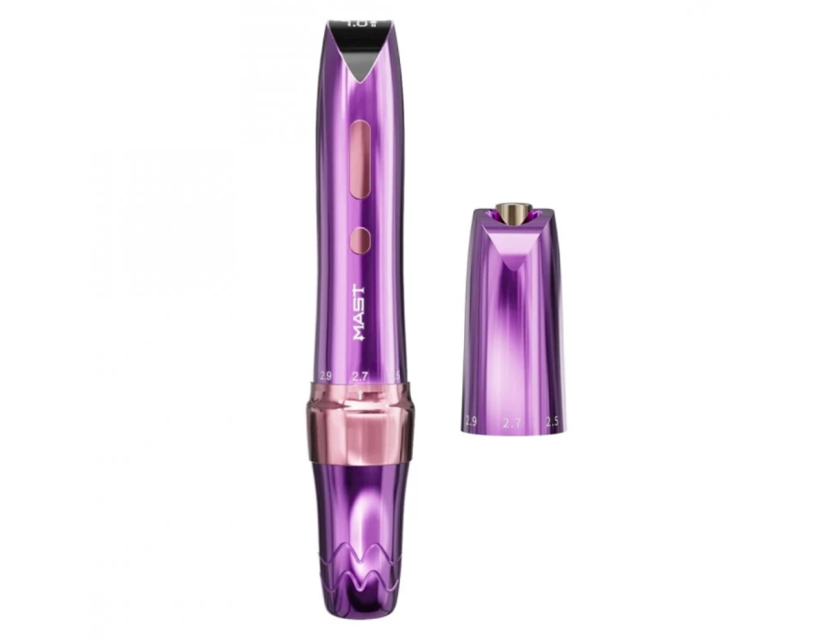Тату машинка Mast P60 WQP-053 + RCA Adapter, Purple
