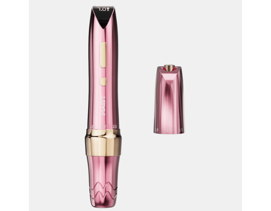 Тату машинка Mast P60 WQP-053 + RCA Adapter, Pink