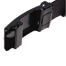 Чоловічий шкіряний ремінь Borsa Leather 125v1genav9 чорний, фото 5
