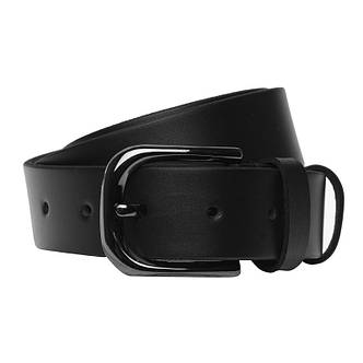 Жіночий шкіряний ремінь Borsa Leather 100v1genw12 чорний, фото 1