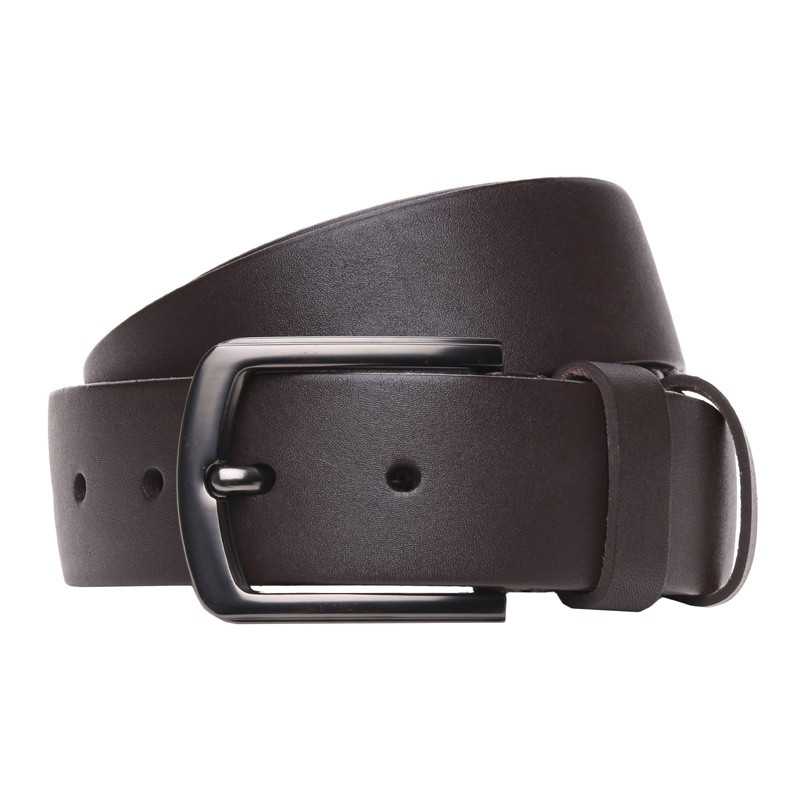 Чоловічий шкіряний ремінь Borsa Leather 115v18441 коричневий