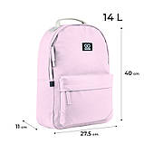 Рюкзак GoPack Education Teens 147M-6 рожевий, фото 3