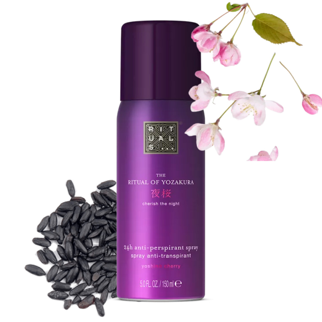 Rituals Дезодорант антиперспірант спрей Yozakura, 150 мл, Ritual of Yozakura Anti-perspirant Spray, Нідерланди, фото 1