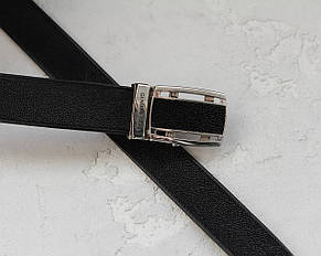 Ремінь зі шкіри ската Ekzotic Leather Чорний (stb10_2), фото 2