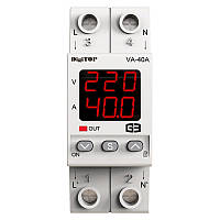 Реле напруги - 40А з контролем струму – VA-40A M2R DigiTOP