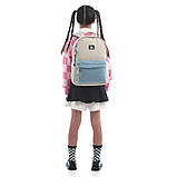 Рюкзак GoPack Education Teens 147M-1 бежевий, фото 11