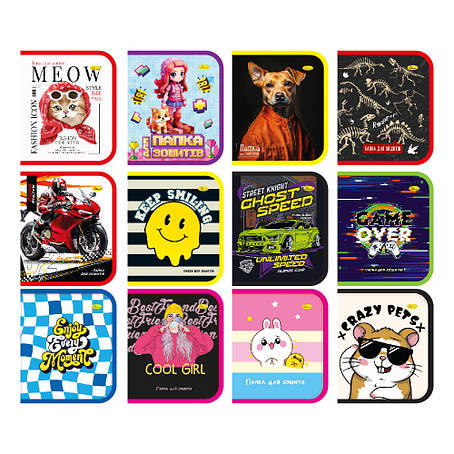 Папка для зошитів В-5 на блискавці Апельсин Ап-1001, фото 1