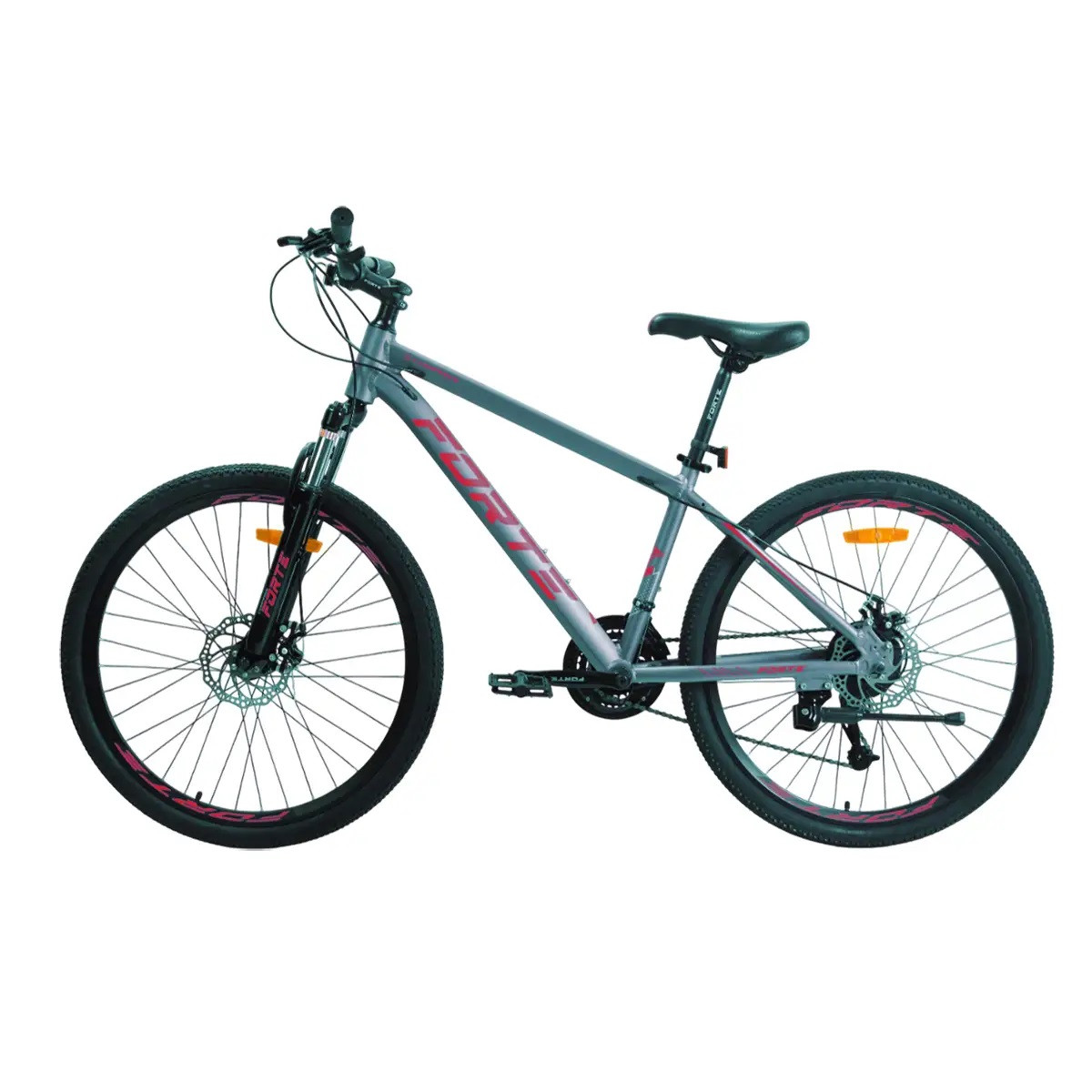 Велосипед Forte COMPASS 25.2615-01S к26" р15" сіро-червоний