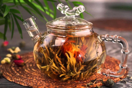 В`язаний чай / Пресований чай