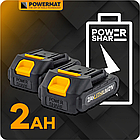 Повітродувка акумуляторна 21V 2x2Ah Powermat (Польща), фото 11