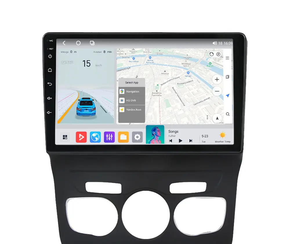 Штатна магнітола Mekede MS 2k Citroen C4 2 B7 (2013-2016) CarPlay QleD