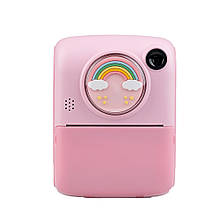 Фотоапарат дитячий Yimi X17, Print Camera Mini Full HD Рожевий