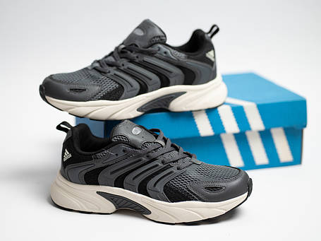 Чоловічі літні кросівки Adidas Climacool Ventania Grey сірі дихаючі, фото 1