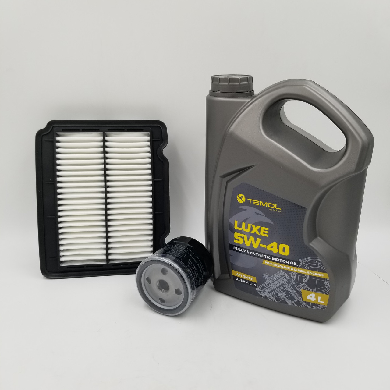 Масло TEMOL LUXE 5W-40 та фільтри Авео (масло + фільтр повітряний+масляний)