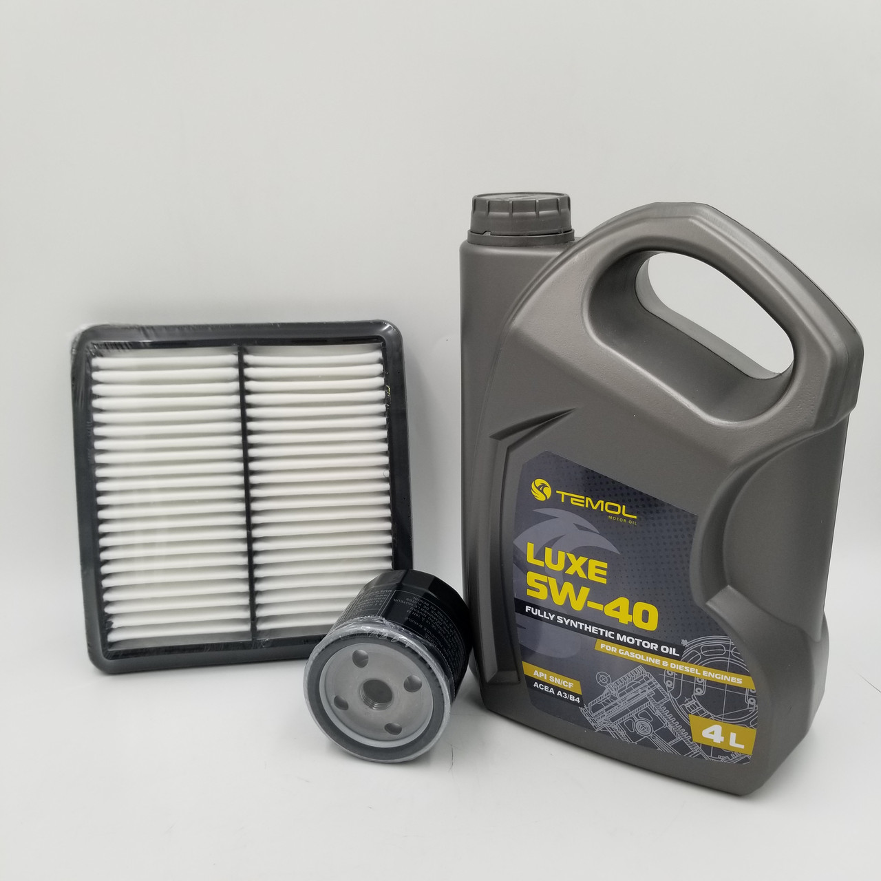 Масло TEMOL LUXE 5W-40 та фільтри Ланос, Сенс (масло + фільтр повітряний+масляний)