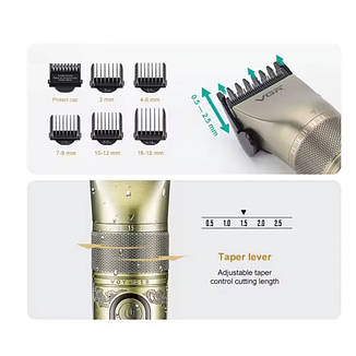 Професійна машинка для стрижки VGR Professional Bronze (V-659), фото 2