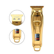 Професійний тример для стрижки та окантовки VGR Professional Gold (V-965-GO), фото 3