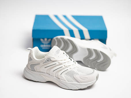 Чоловічі літні кросівки Adidas Climacool Ventania White білі дихаючі, фото 1