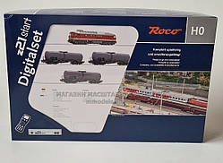 Детская Железная дорога, Цифровой стартовый набор Z21, грузовой поезд с тепловозом серії 132, масштаба 1/87,H0