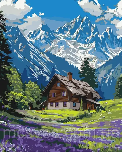 Картина за номерами "Гірський спокій" 11036-AC 40х50 см