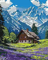 Картина за номерами   "Гірський спокій" 11036-AC 40х50 см