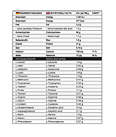 Гейнер Best Mass Gainer Полуниця MST 1 кг, фото 4