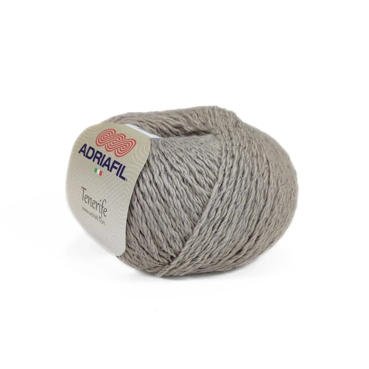 Пряжа Tenerife/Тенеріфе, бежево-сірий 61, Adriafil, фото 1