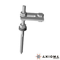 Гвинт-шуруп дворізьбовий, 200 мм, оцинкована сталь, AXIOMA energy, фото 6