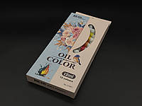 Набір фарбів в тюбиках "OIL COLOR" 12шт 12мл