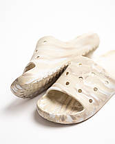 Чоловічі шльопанці Crocs Classic Marbled Slide 211211-2Y3 Bone Multi бежеві, фото 5